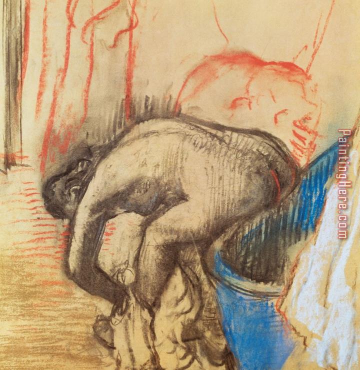 Edgar Degas After Bath